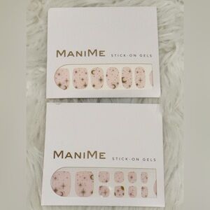 ManiMe Stick-On Gels with Star Design - Set for Manicure and Pedicure